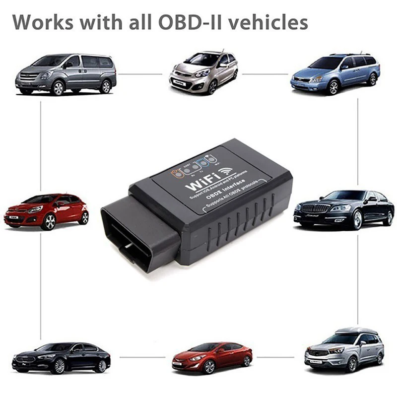 WIFI BLUETOOTH OBD2 OBDII Автомобильный сканер диагностическое устройство для iPhone iOS Android