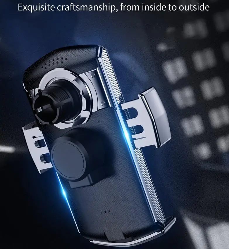 E6 автомобильное беспроводное зарядное устройство с магнитной присоской 3 в 1