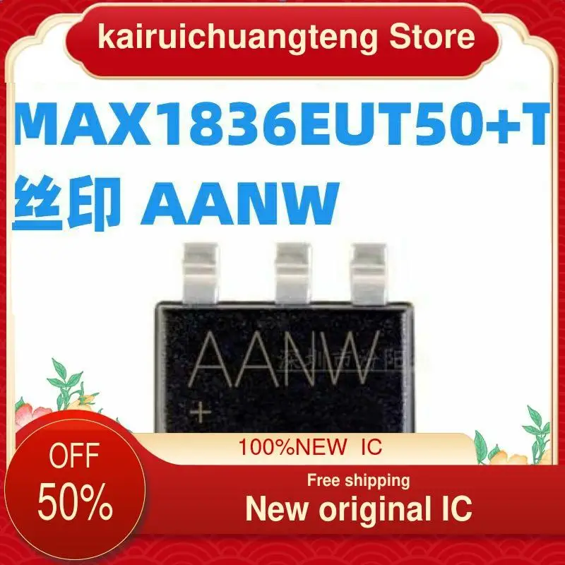 

(1 шт.) MAX1836EUT50 + T AANW SOT23-6 новый оригинальный IC