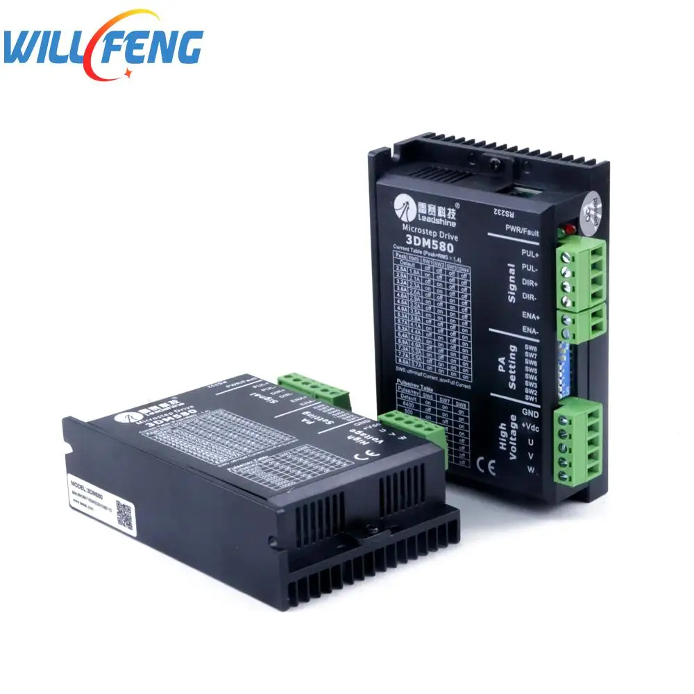Шаговый привод Will Feng Leadshine 3DM580 3 фазы 36 В постоянного тока 1 0 а для лазерного
