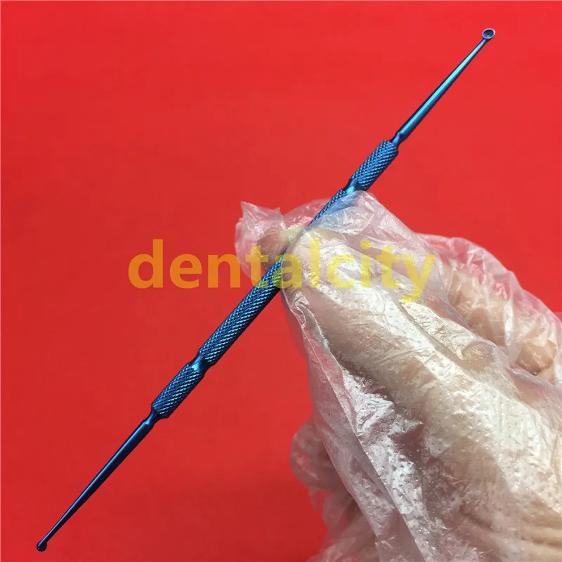 1 шт. титановая чалазионная клеретка/двухсторонний микроофтальмологический