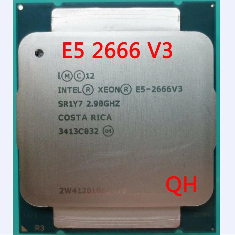 

Intel-procesador usado Xeon E5 2666 V3, SR1Y7, 2,9 Ghz, 10 núcleos, 135W, Socket LGA 2011-3 CPU E5 2666V3