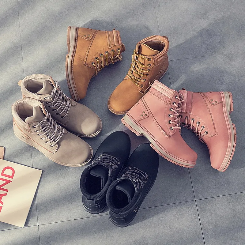 Женские ботинки Модные ботильоны для женщин сезон осень-зима теплые из