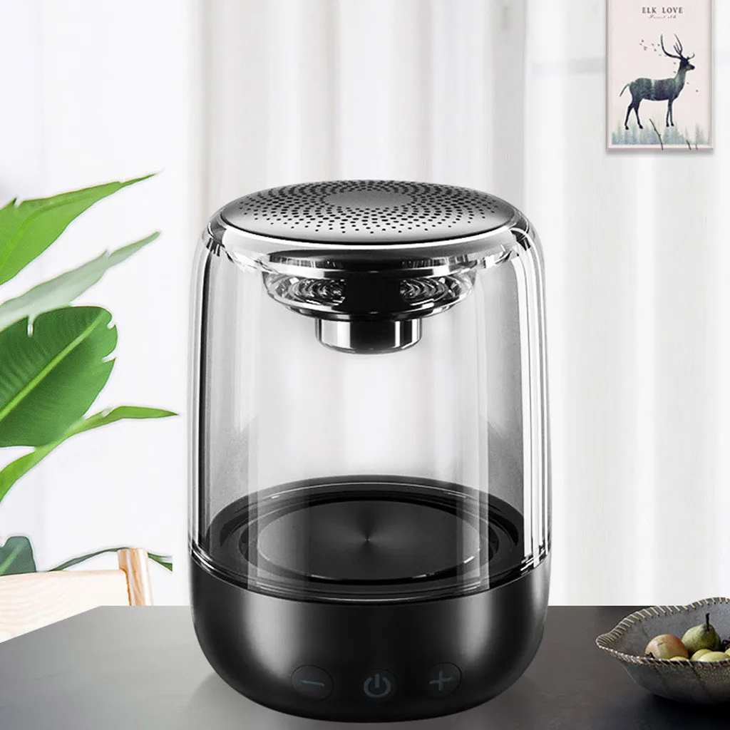 HiFi беспроводной Bluetooth динамик светодиодный портативный ночник HD HiFi наружная Колонка для басов Subwoffer аудиоколонки# D2