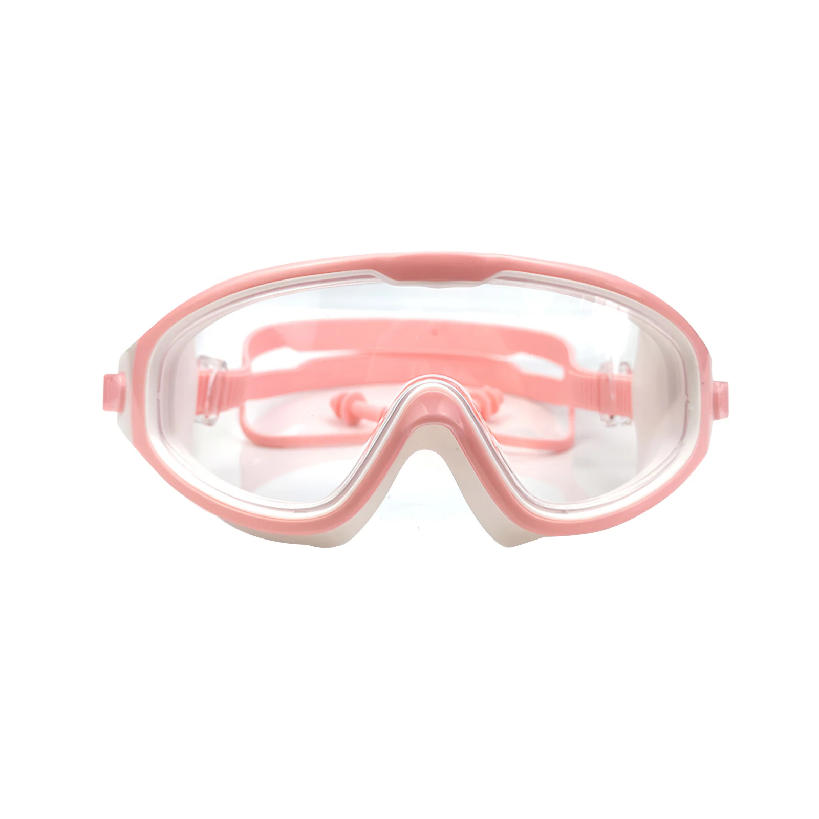 Silicone Professional Swimming Goggles Anti-fog Glasses Waterproof Children Equipments Big Frame Eyewear | Спорт и развлечения