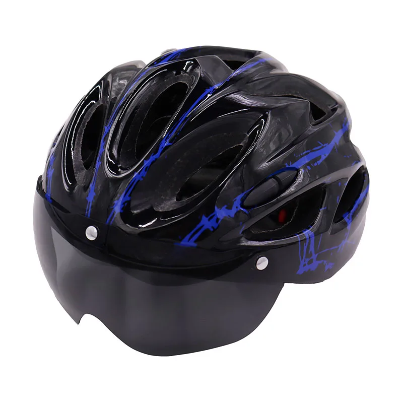 

Cycling Helmet with Magnetic Lens One-piece Electric Bicycle Helmet Bicycle Helmet Road Bike Helmet Motorcycle Helmet
