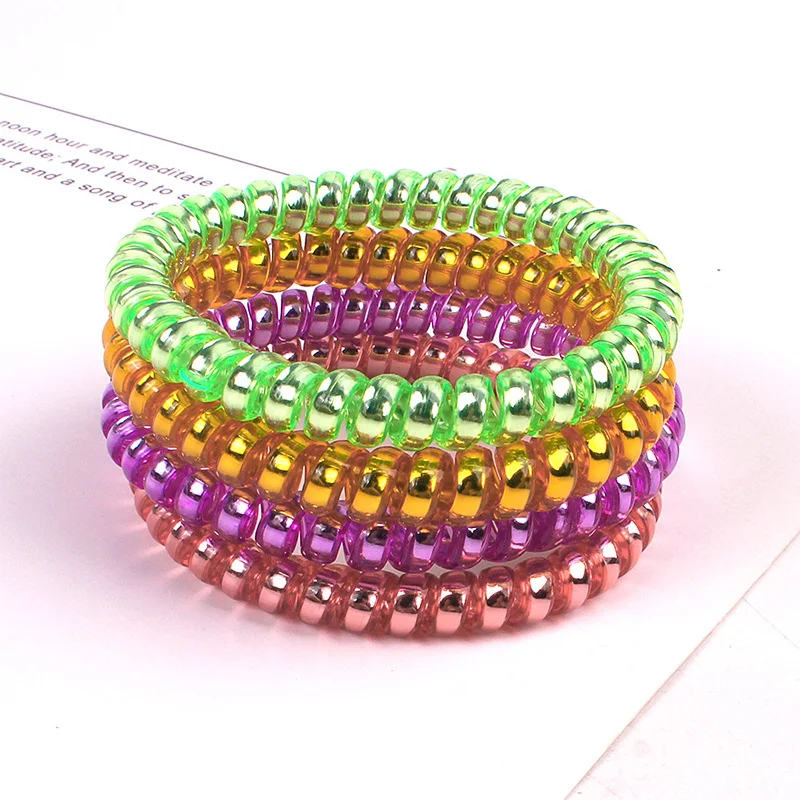 Резинки для волос 1 шт. резинки фиксации телефонным проводом аксессуары волос| |