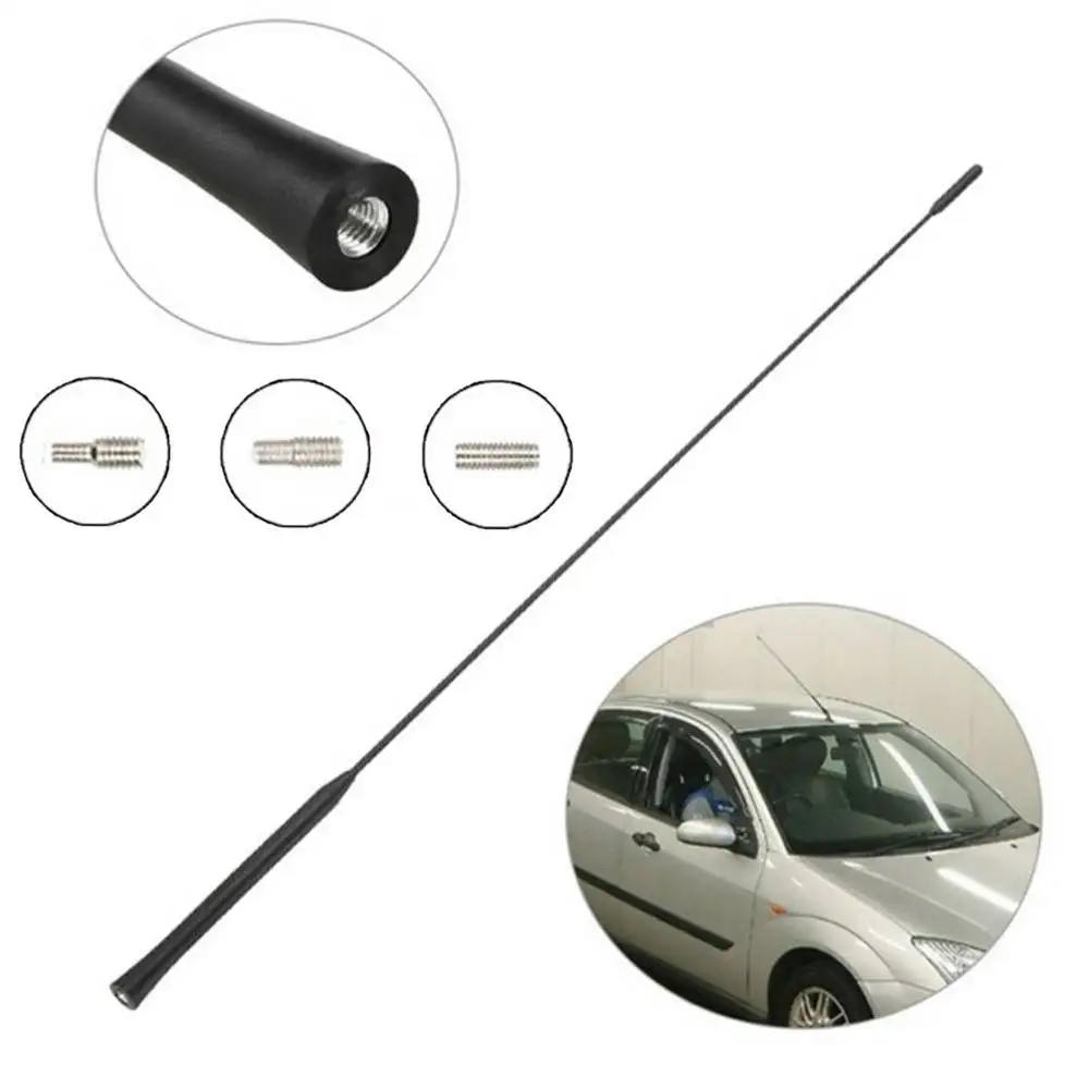 

55cm Antenna Aerial Roof AM/FM Car Stereo Radio For Ford Focus 2000-2007 FM Antenna AM Radio Antennas Signal Amplifier Base Kit