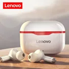 Оригинальные беспроводные наушники Lenovo LP1 TWS, Bluetooth 5,0, двойное Стерео шумоподавление, бас, сенсорное управление, длительный режим ожидания, 300 мАч