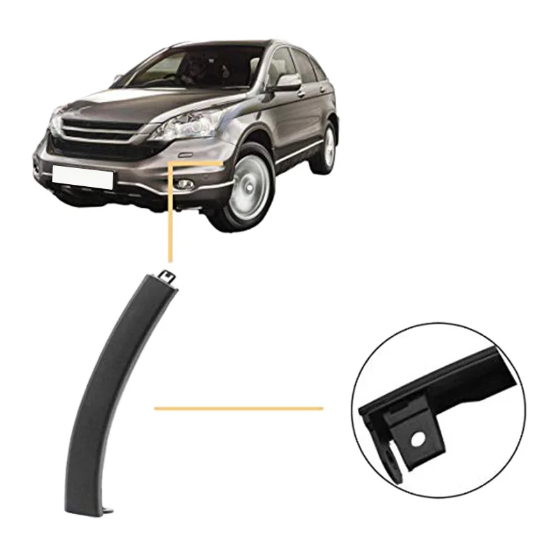 2 шт передний бампер колеса крыло формовочная отделка для Honda CRV 2007 2011 71108 SWA 000 71103