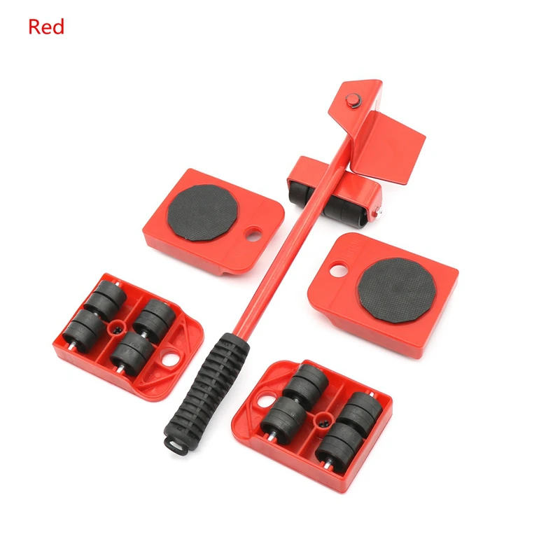 Тяжелая мебель инструмент для перемещения 1 шт. лом с 4 Панель двигатель мебели