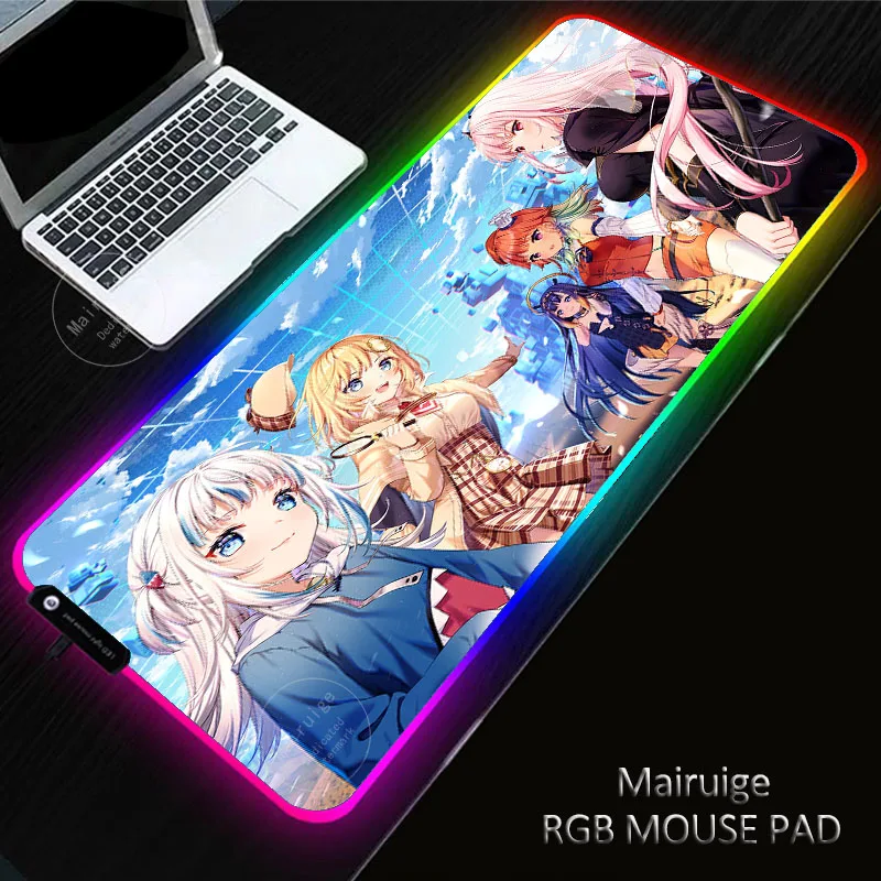 LED Light XXL Anime Sexy Cute Girl Mouse Pad RGB Large Keyboard Computer League of Legends Desk Mat Gaming Accessories MousePad LED Light XXL Anime Sexy Cute Girl Mouse Pad RGB Large Keyboard Computer League of Legends Desk Mat Gaming Accessories MousePad