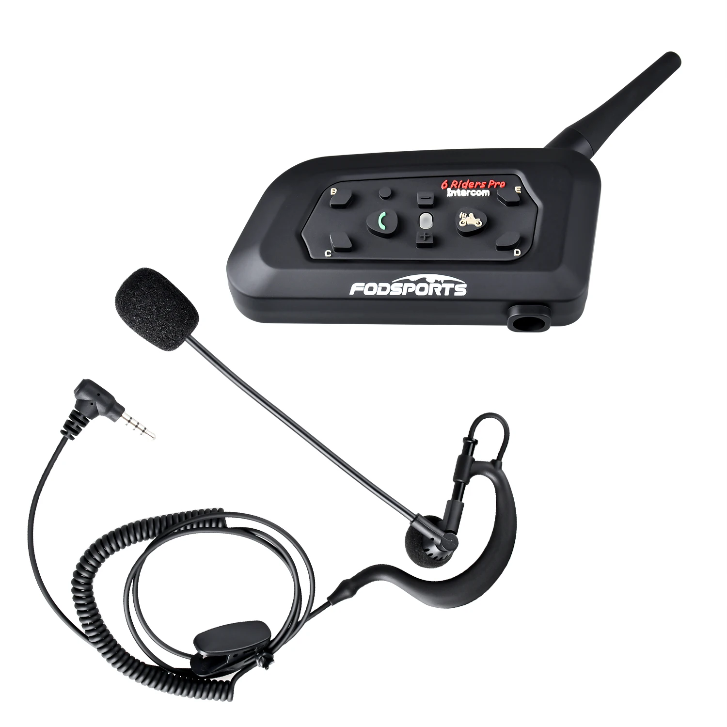 Fodsports, 1* V4+ 2* V6, 1200 м, домофон для 3 Футбольных Рефери, тренера, гарнитура, осуждающая, третейская, 3 рефери, беспроводная гарнитура