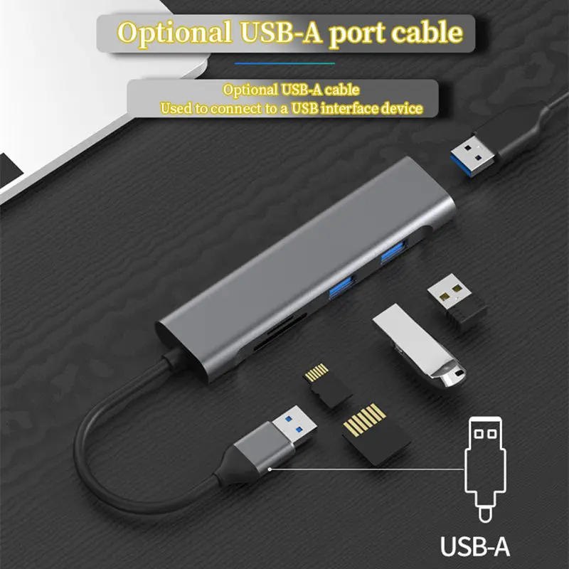 Многофункциональная Тип-C интерфейс концентратор HDMI USB3.0 SD карты памяти для Apple huawei Mac Book Xiaomi Тетрадь Коврики 10 Pro samsung S8 9