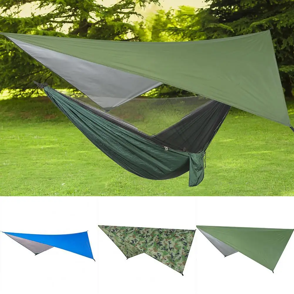 

Tent Waterproof Lightweight Polyester Rain Fly Hammock Tarp Cover for Hiking Tent Waterproof