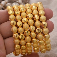 bead dubai bangle ethiopian gold color bead bangles for women dubai bride wedding bracelet african arab jewelry middle east