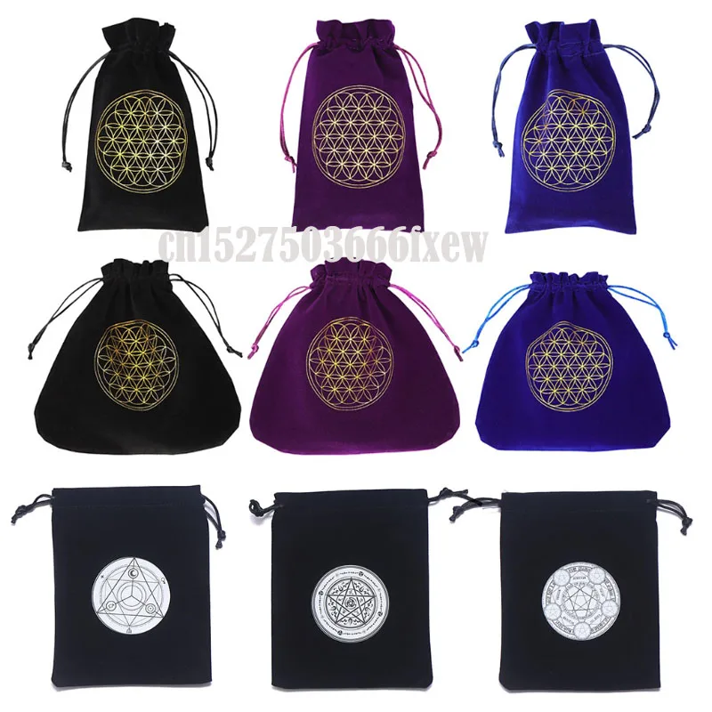 

Цветок жизни гадания сумка для хранения небольших предметов Сумка для хранения ювелирных изделий для дома сумка для хранения макияжа для ж...