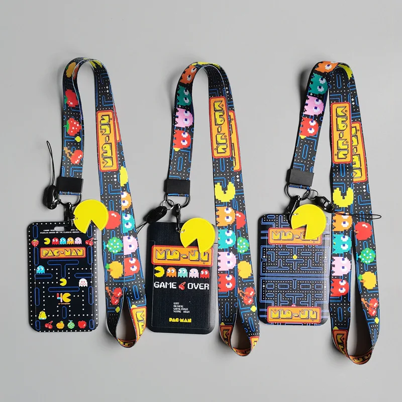 

DZ2225 New Funny Game Lanyard For Keychain ID Card Cover Pass student Mobile Phone Badge Holder Key Ring Neck Straps Accessories