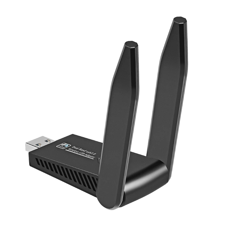 USB 3 0 Wifi адаптер AC 1300 Мбит/с сетевая карта Беспроводная Антенна 2 4G и 5 8G модуль для