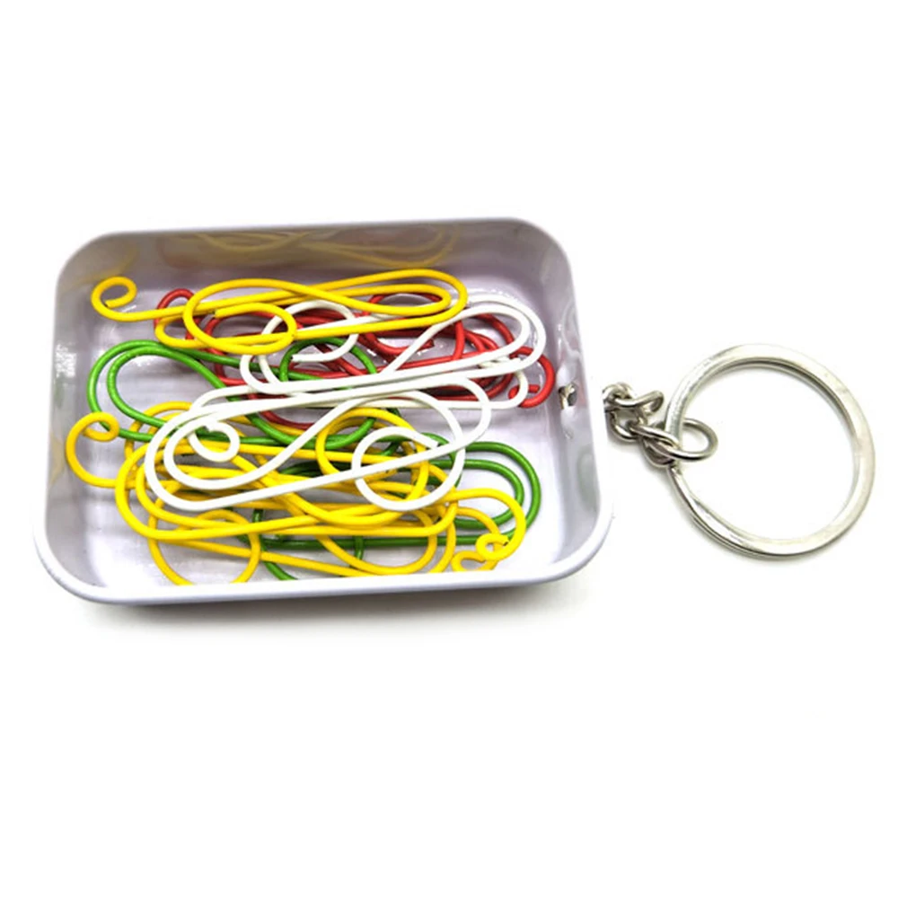 12 шт./корт. Цветные музыкальные фотобумажные зажимы металлические закладки файлы