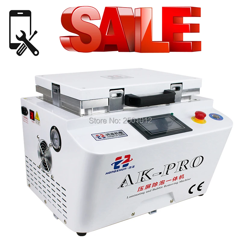 Вакуумная ламинирующая машина AK не требует винтов с пневматическим замком