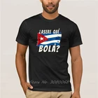 Футболка мужская с коротким рукавом, белая смешная футболка с кубинским флагом, с испанским поздравлением Майами, Модная креативная мультяшная Веселая Футболка