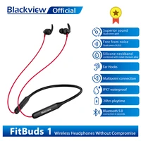 blackview fitbuds 1 bluetooth 5 0 earphones wireless sport earbuds with mic ipx7 waterproof cvc 8 0 noise reduction headphones