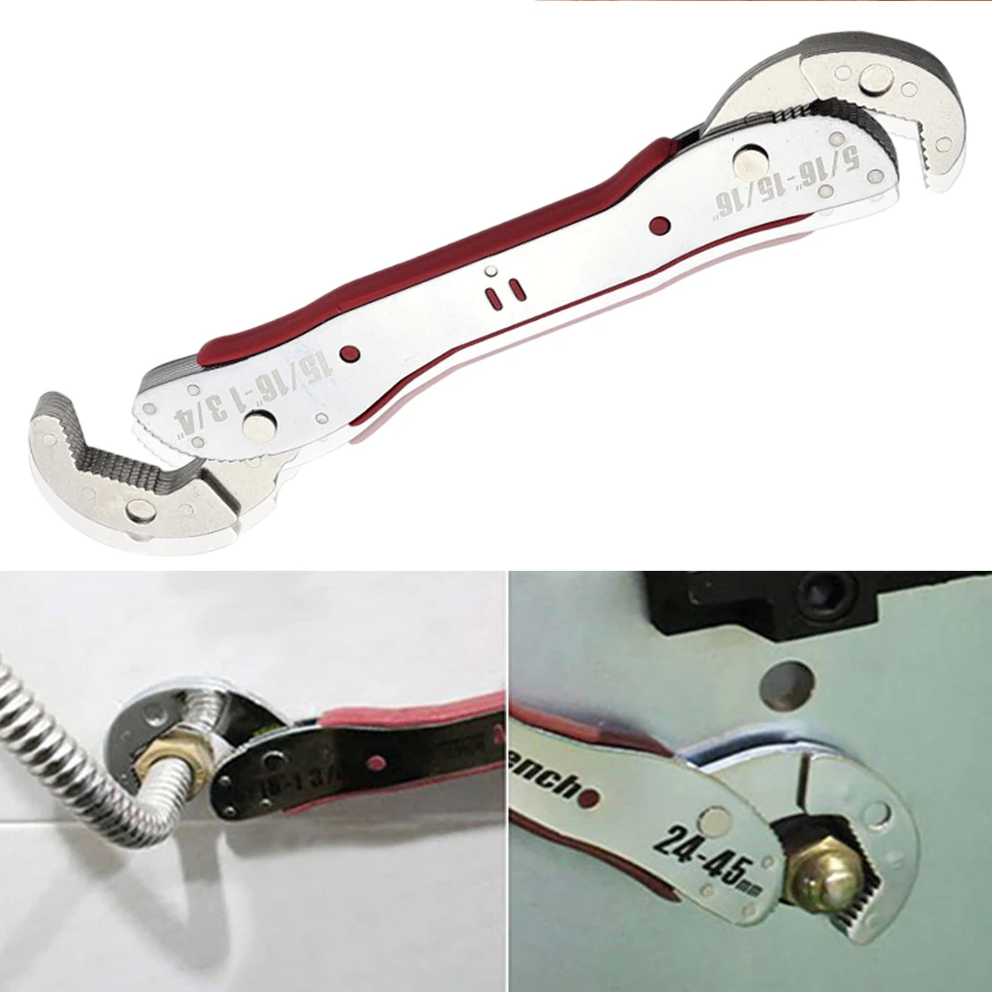 

Car Repair Tools 46pcs/ 2pcs/ 1pc Key Set Wrench Multitool Key Ratchet Spanners Set Of Tools Set Wrenches Universal Wrench Tool