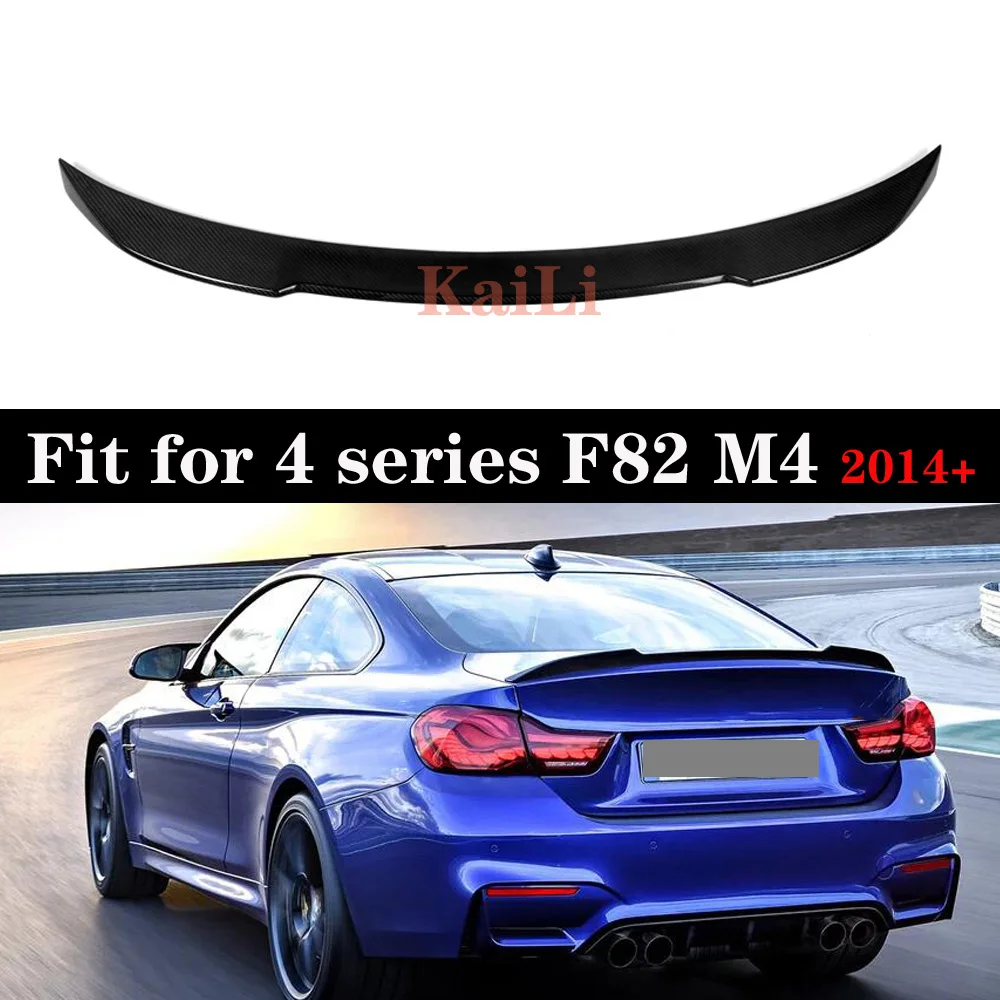 Задний спойлер из углеродного волокна в стиле CS крыло для ботинок BMW 4 серии M4 F82 420i