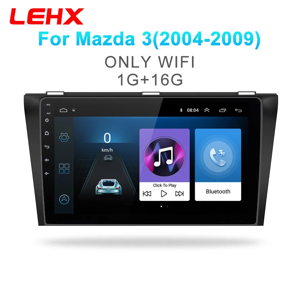 Автомобильный DVD gps android 8,1 автомобильный Радио стерео 2G 32G карта четырехъядерный 2 din Автомобильный мультимедийный плеер для Mazda 3 2004-2013 maxx axel - Цвет: M3-901-1