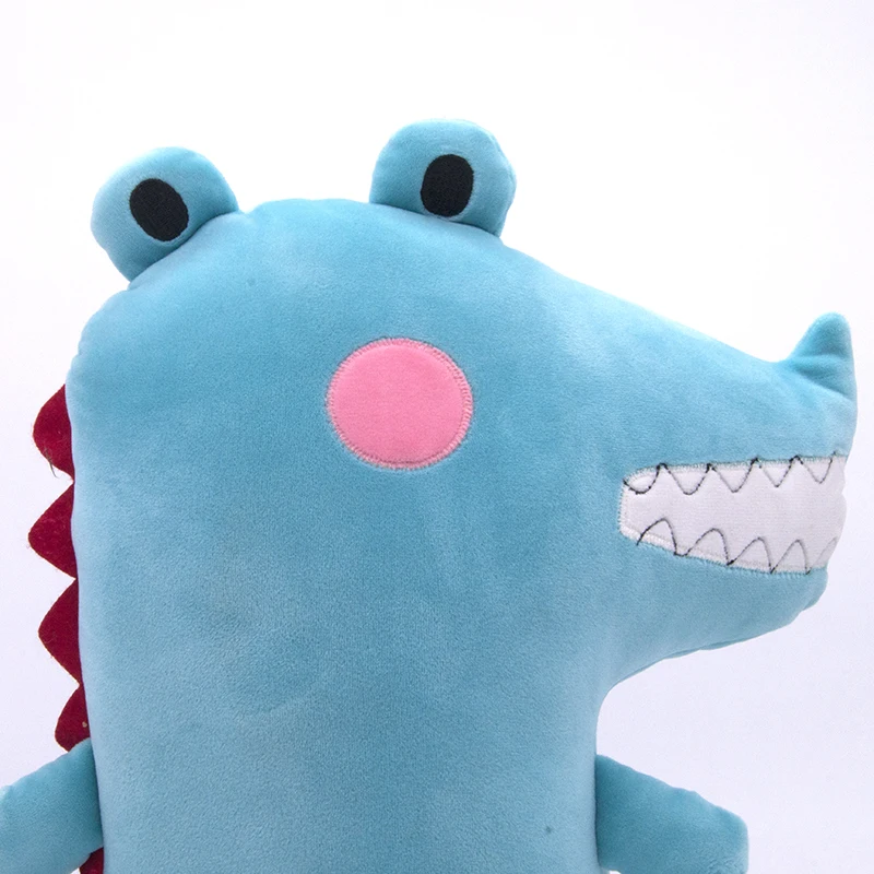 Плюшевые мягкие игрушки динозавр альпака Подушка-моль животные для детей