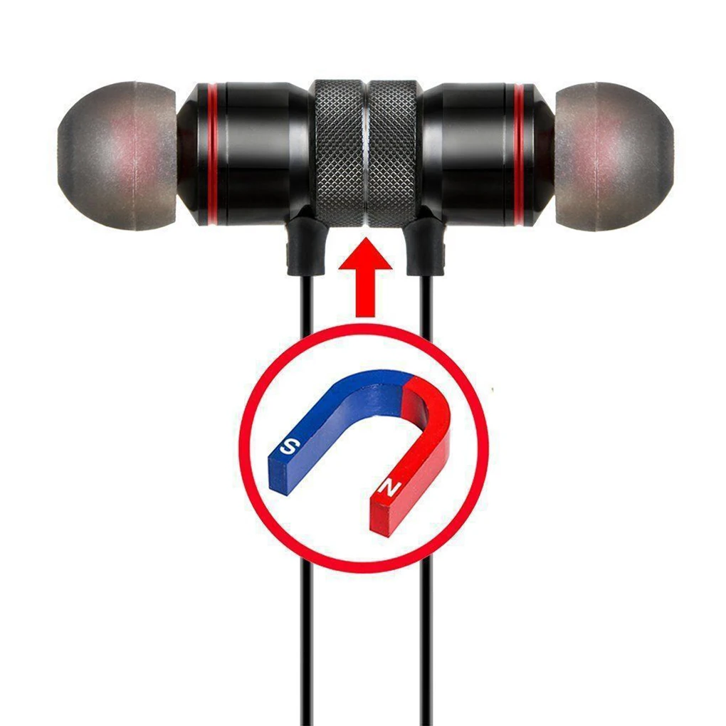 Беспроводные стереонаушники Bluetooth 4 1 Спортивная гарнитура для iPhone Xiaomi Samsung