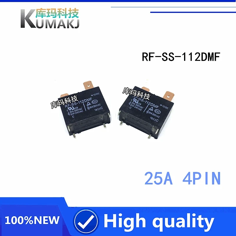 3 шт./лот Новое реле Φ RF SS 112DMF 12 в пост. Тока кондиционирования воздуха 25 А 4
