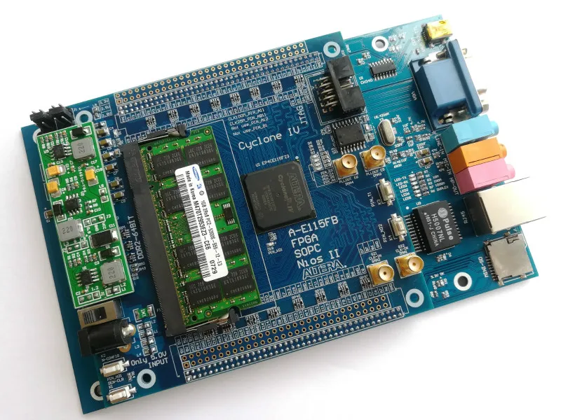 USB Blaster Cyclone IV EP4CE115F23I7N fpga макетная плата fpga altera fpga плата+ 88E1111 RJ45+ VGA+ SDcard altera плата