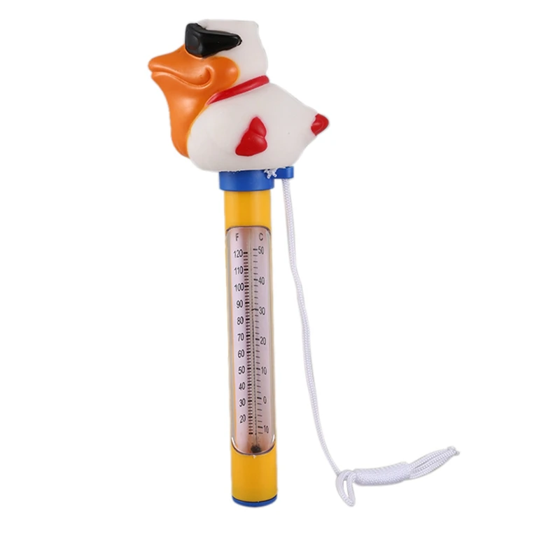 Мультяшный термометр для бассейна плавающий плавательного открытый ванной воды