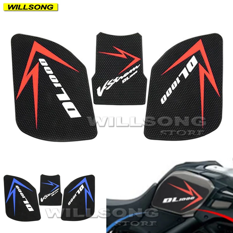 

Silica Gel Anti Slip Sticker Tank Pad Side Knee Grip Protector For SUZUKI DL1000 V-STROM 2014-2019 Year Motorcycle Accessories