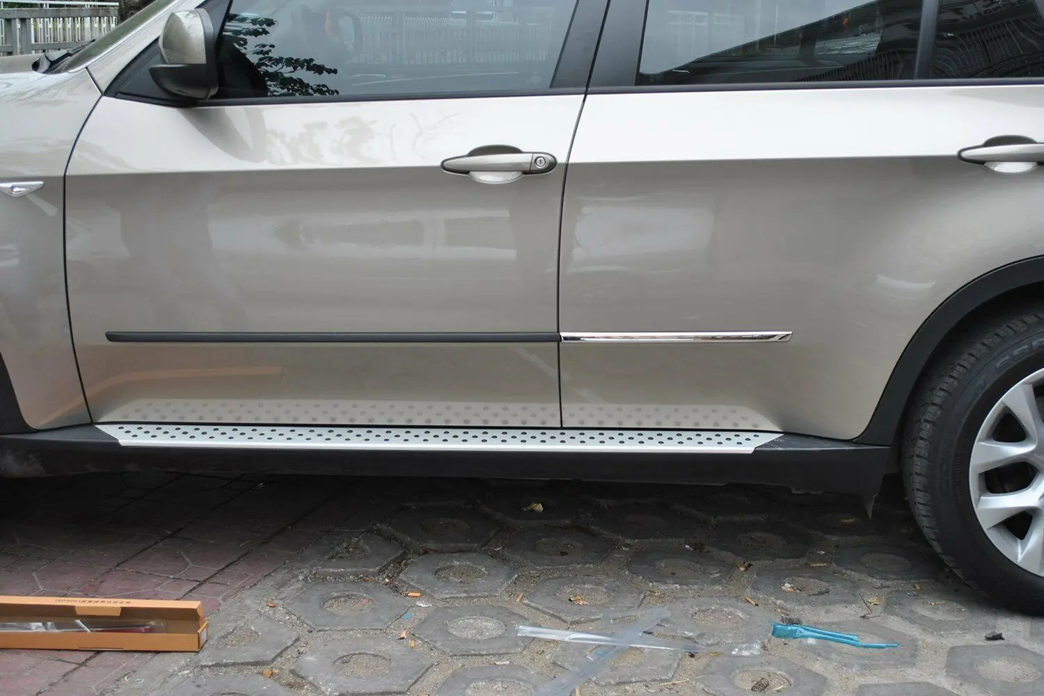 4 шт. нержавеющая сталь автомобиля Боковая дверь тела молдинг крышка декор