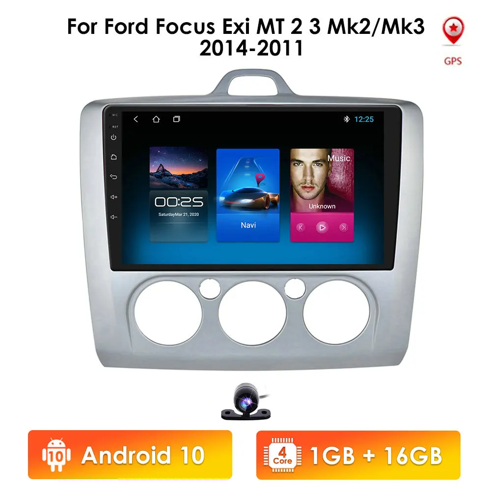 Автомобильный радиоприемник 9 дюймов Android для ford focus EXI AT MT 2 3 Mk2 Mk3 2004 2005 2006 2007 2008 2009