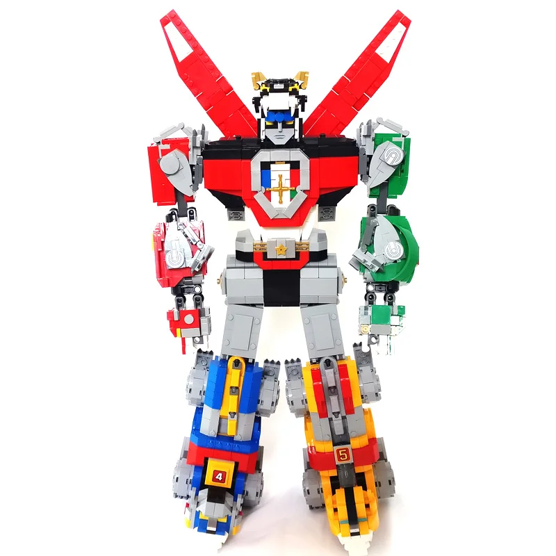 В наличии 2600 шт. совместимые модели Voltron Defender of The Universe 21311 строительные наборы