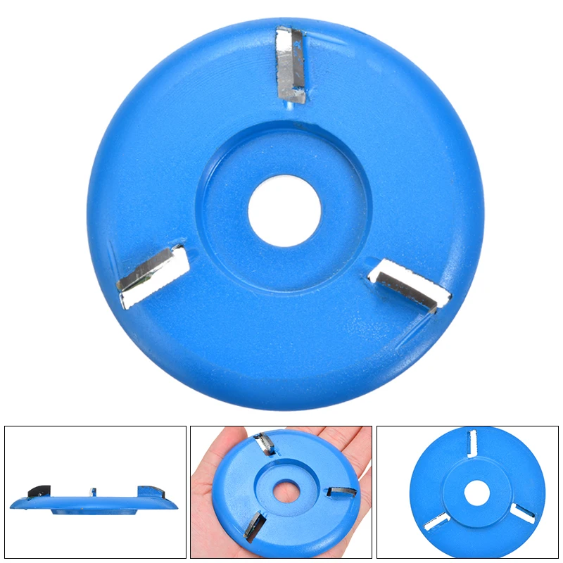 3 зуб синий мощность резьба по дереву дисковый Инструмент 90 мм Фреза турбо