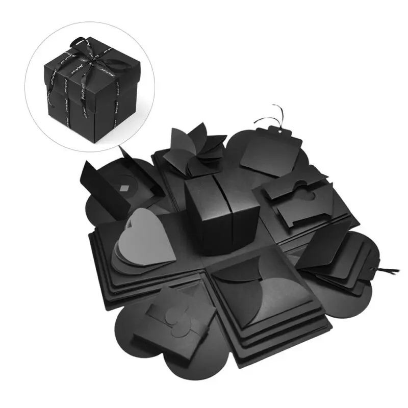 Оригинальный взрывозащищенный фотоальбом коробка бомба Сделай Сам Скрапбукинг