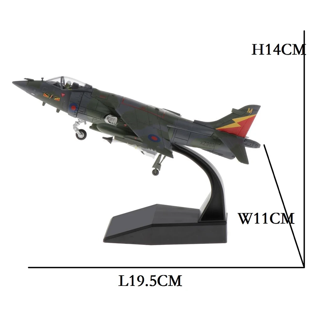 

1:72 Scale Alloy Diecast Jet Fighter Model Home Collectibles