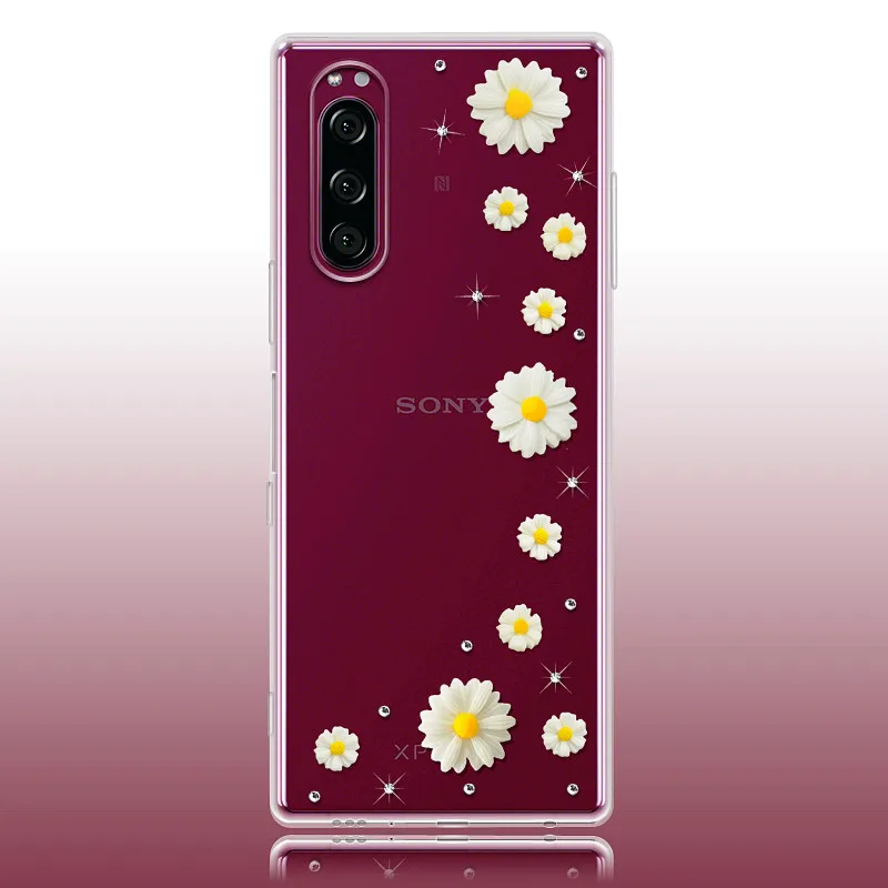 Чехол для Sony Xperia XZ3 XA2 X XA XA1 Ultra XZ XZ1 PLUS L1 L2 L3 L4 чехол 1 5 10 II Plus со стразами и