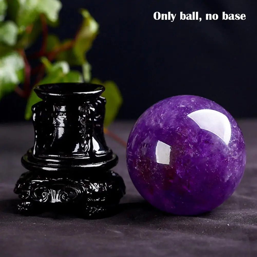20-25мм Натуральный Аметистовый Кварцевый Шар Большой Красивый Кристальный Шар Исцеляющий Фиолетовый Камень Декоративные Украшения для Гостиной Мечтательные
