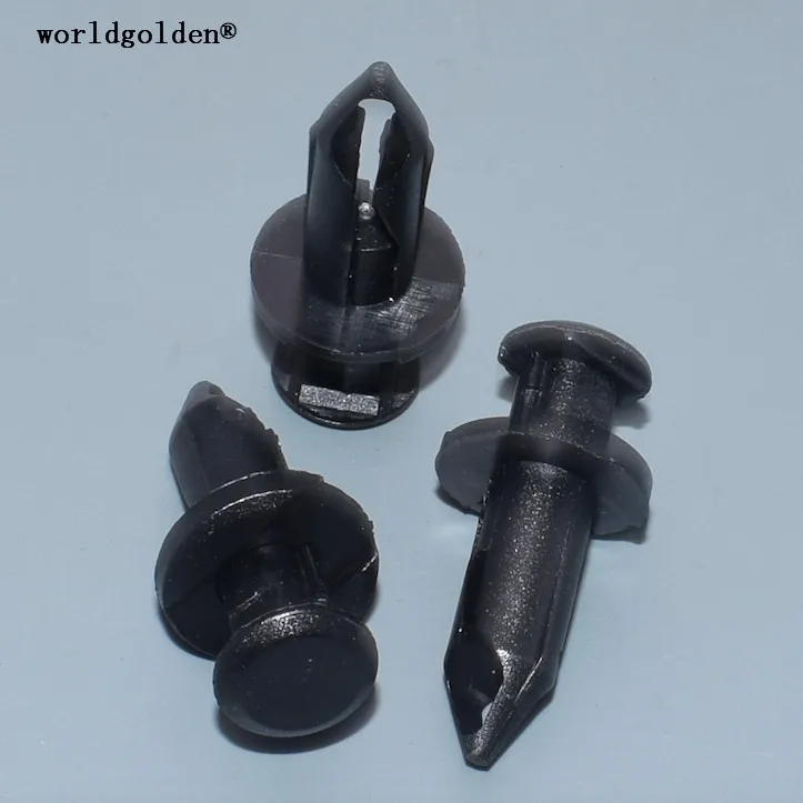 Worldgolden 10 шт. пуш-ап-Тип фиксатор для GM #21075686 11561878 Ford # F3LY-14570-B(F3LY14570B) Nissan 01553-0192U (015530192U)