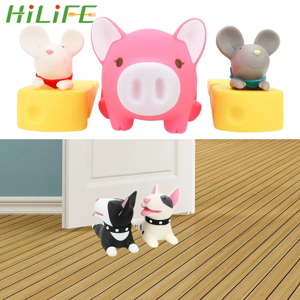 HILIFE дверная пробка защитная накладка креативный ПВХ защита детей мультфильм