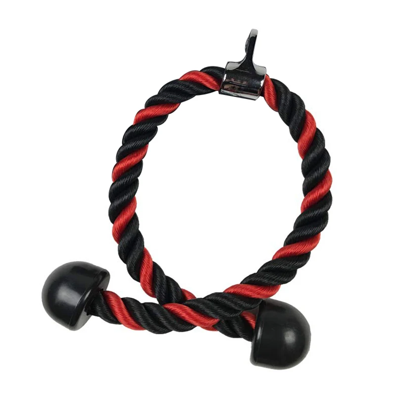 

70cm Triceps Rope Pull Down Cord Heavy Duty Rope for Home Gym Bodybuilding Exercise Gym Workout Fitness