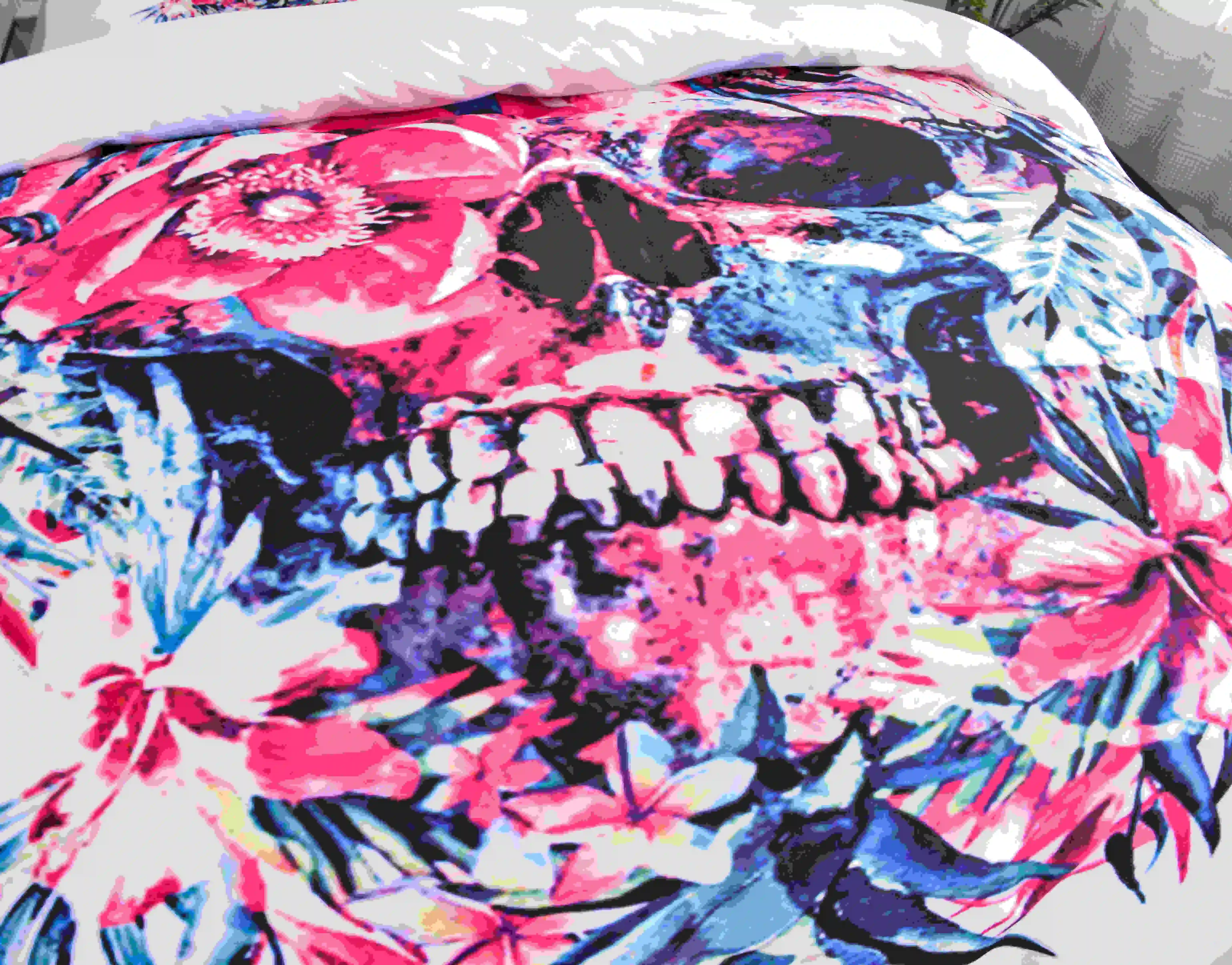 Homesky Sugar Skull 3D Printed bedding set Luxury comforter sets with Pillowcase Duvet Cover Queen King Size | Дом и сад