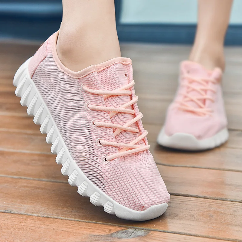 Tenis Feminino Mujer 2019 New High Quality Women Tennis Shoes Air Mesh Light Female Sneakers Ladies Gym Fitness Trainers | Спорт и