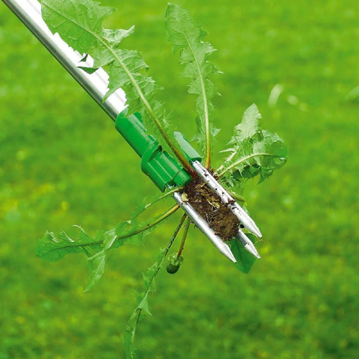 

Portable Long Handled Lightweight Claw Weeder Durable Manual Outdoor Stand Up Garden Lawn Puller Root Remover